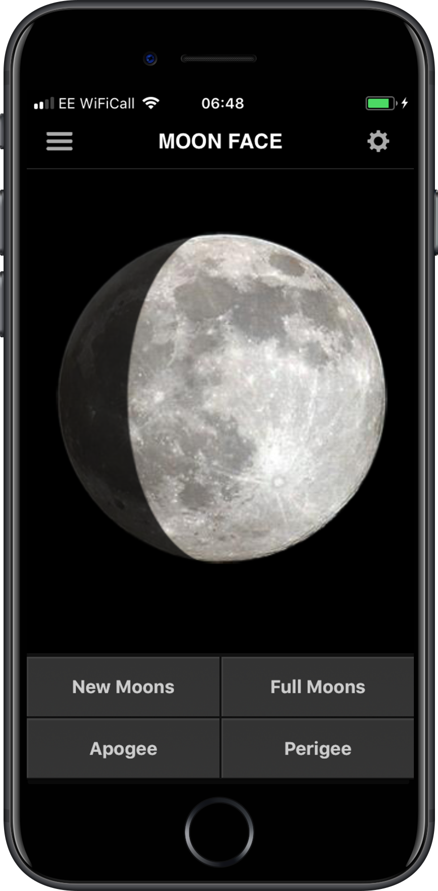 Moonface On iPhone