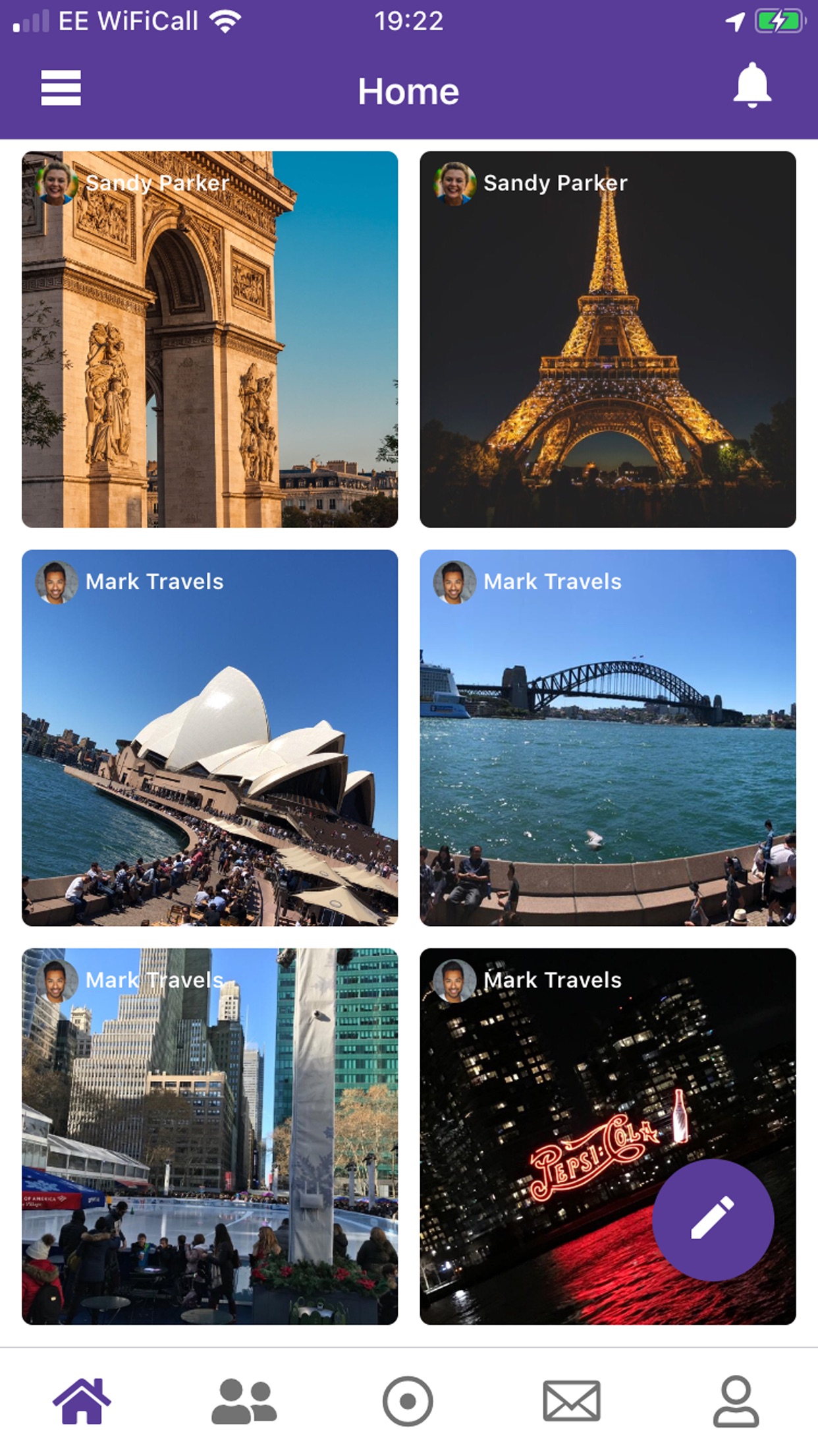 Mubble Example Screen