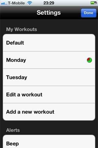 Stop Go Settings Image